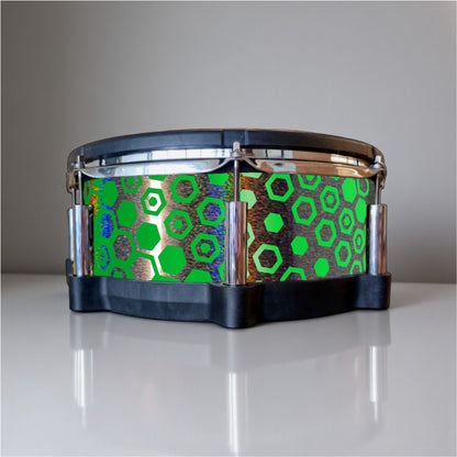 Hexagonal Fade Drum Wrap