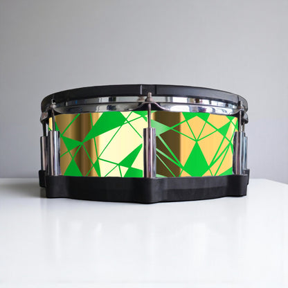 Geoscape Drum Wrap