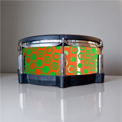 Hexagonal Fade Drum Wrap