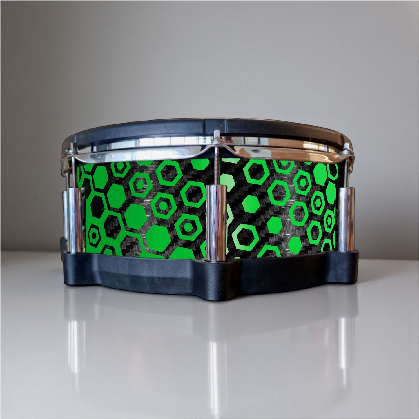 Hexagonal Fade Drum Wrap