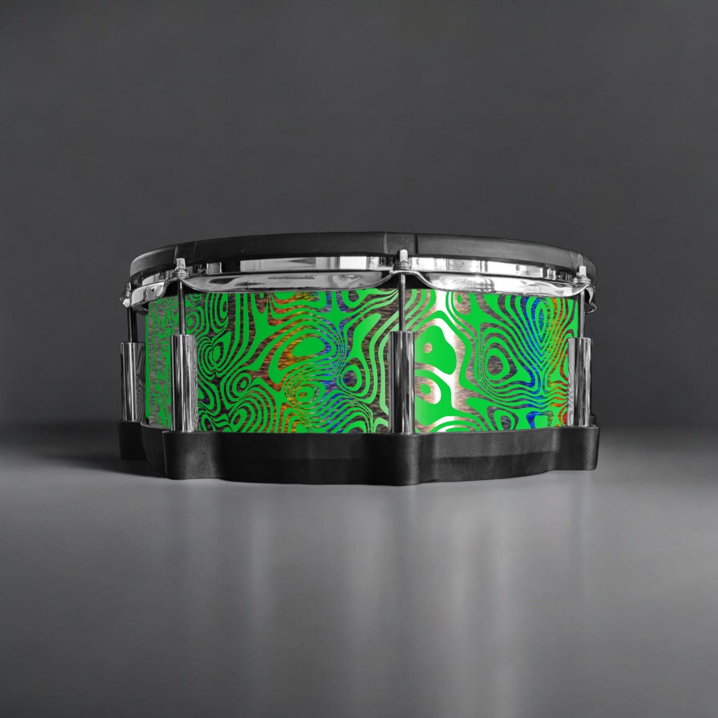 Psychedelic Swirl Drum Wrap