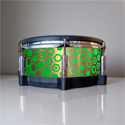 Hexagonal Fade Drum Wrap