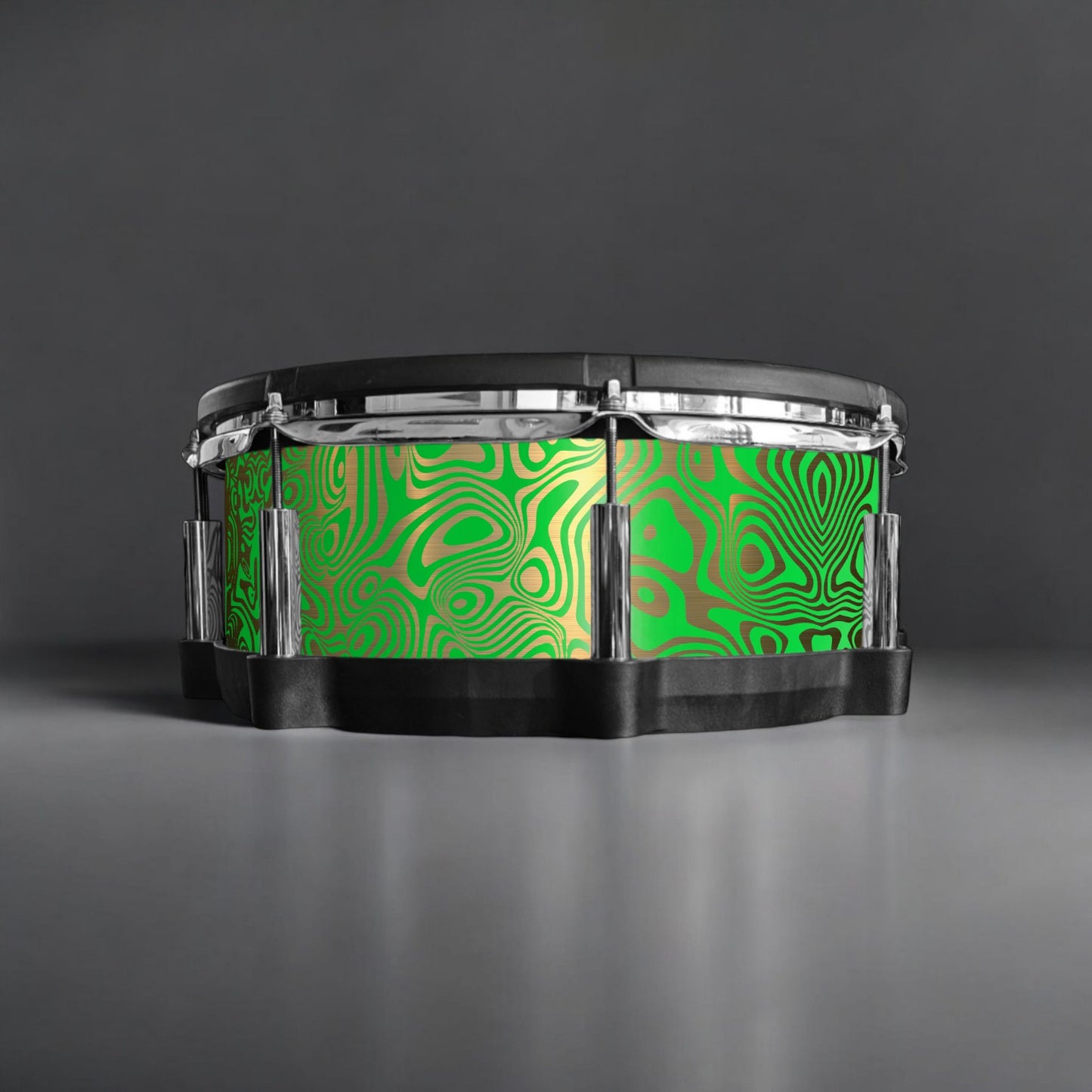 Psychedelic Swirl Drum Wrap