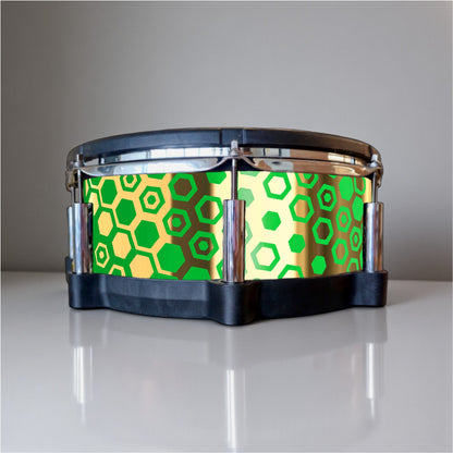 Hexagonal Fade Drum Wrap
