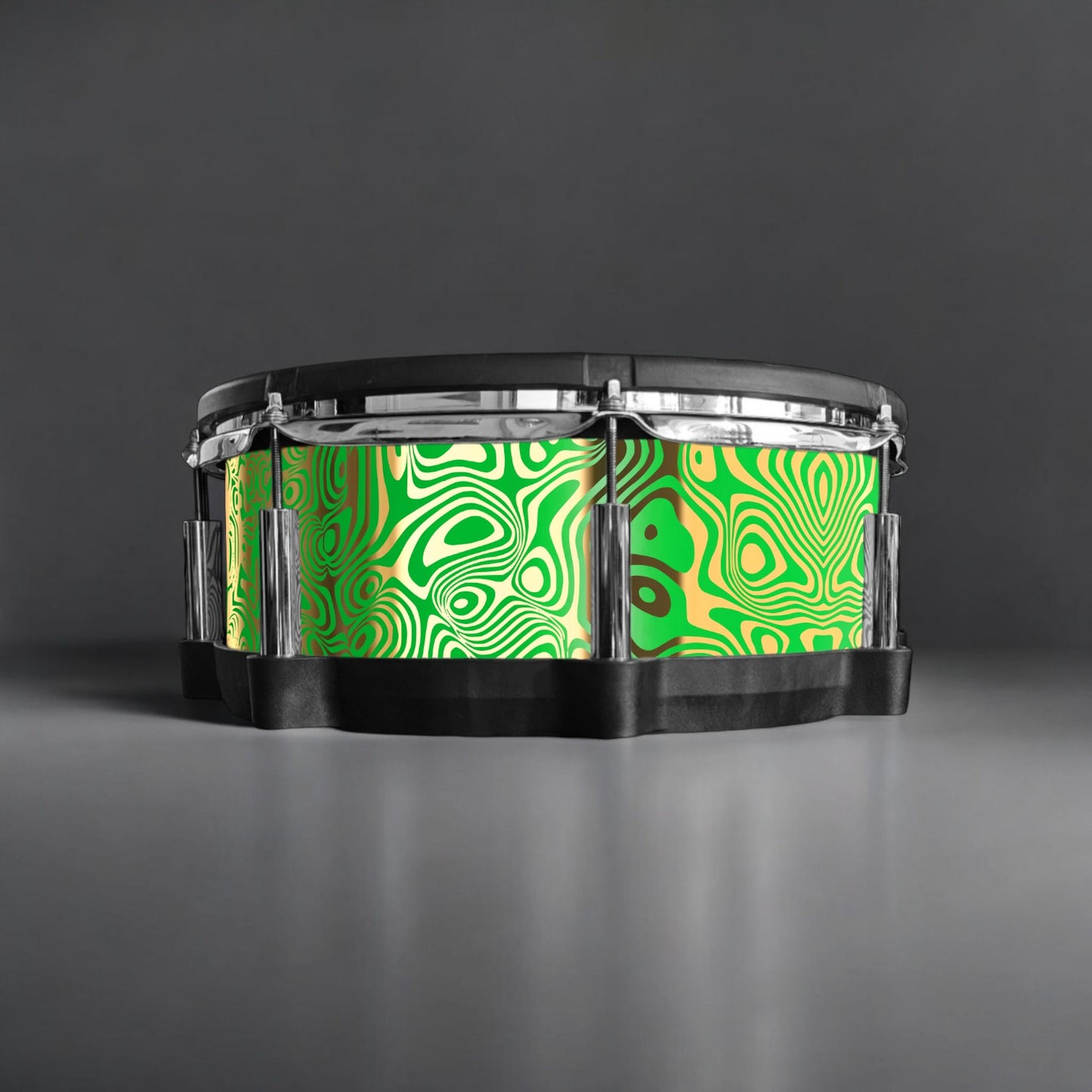 Psychedelic Swirl Drum Wrap