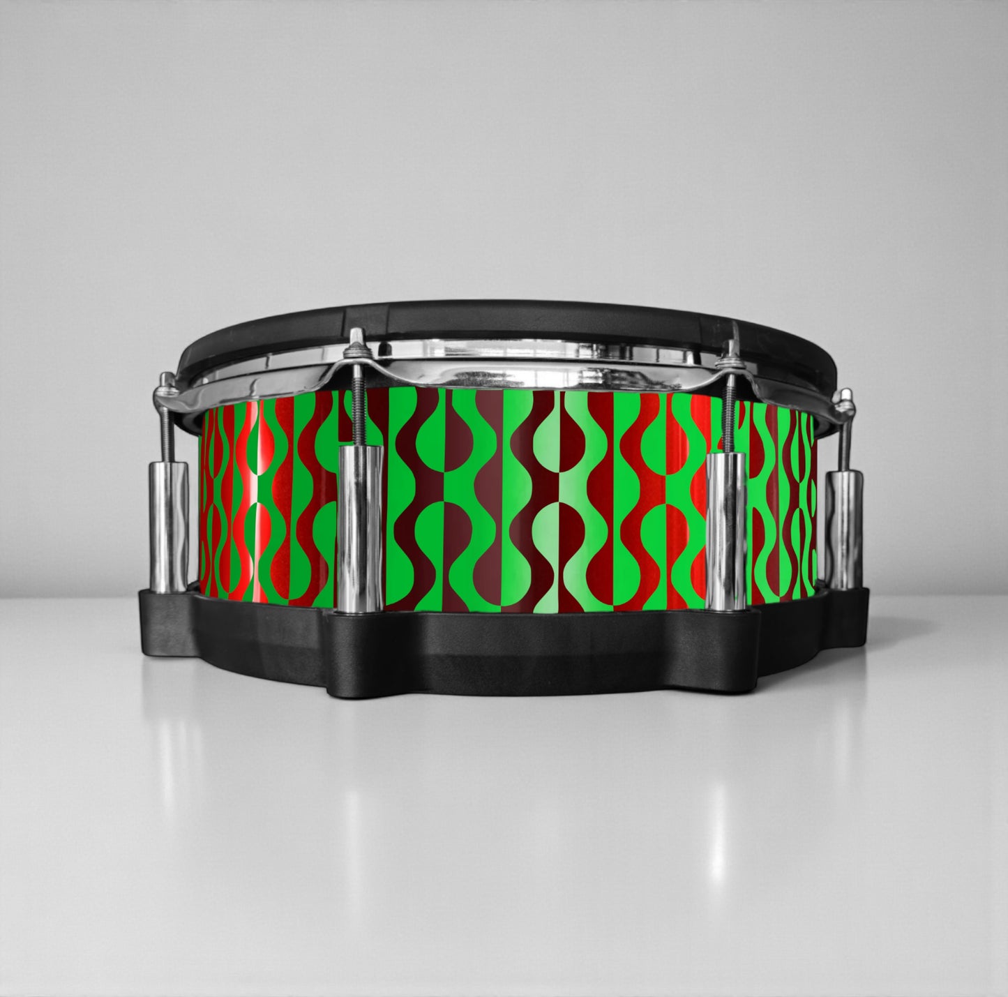 Negative Circles Drum Wrap