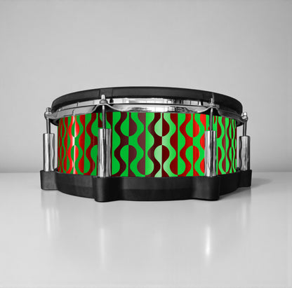 Negative Circles Drum Wrap