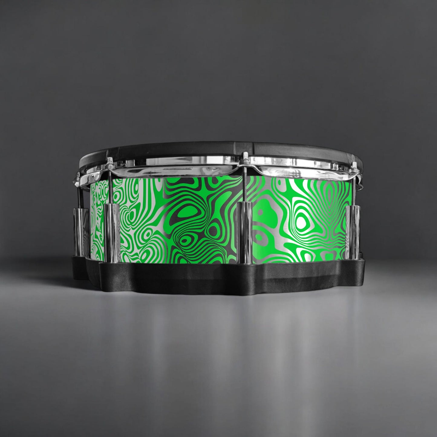 Psychedelic Swirl Drum Wrap