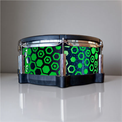 Hexagonal Fade Drum Wrap
