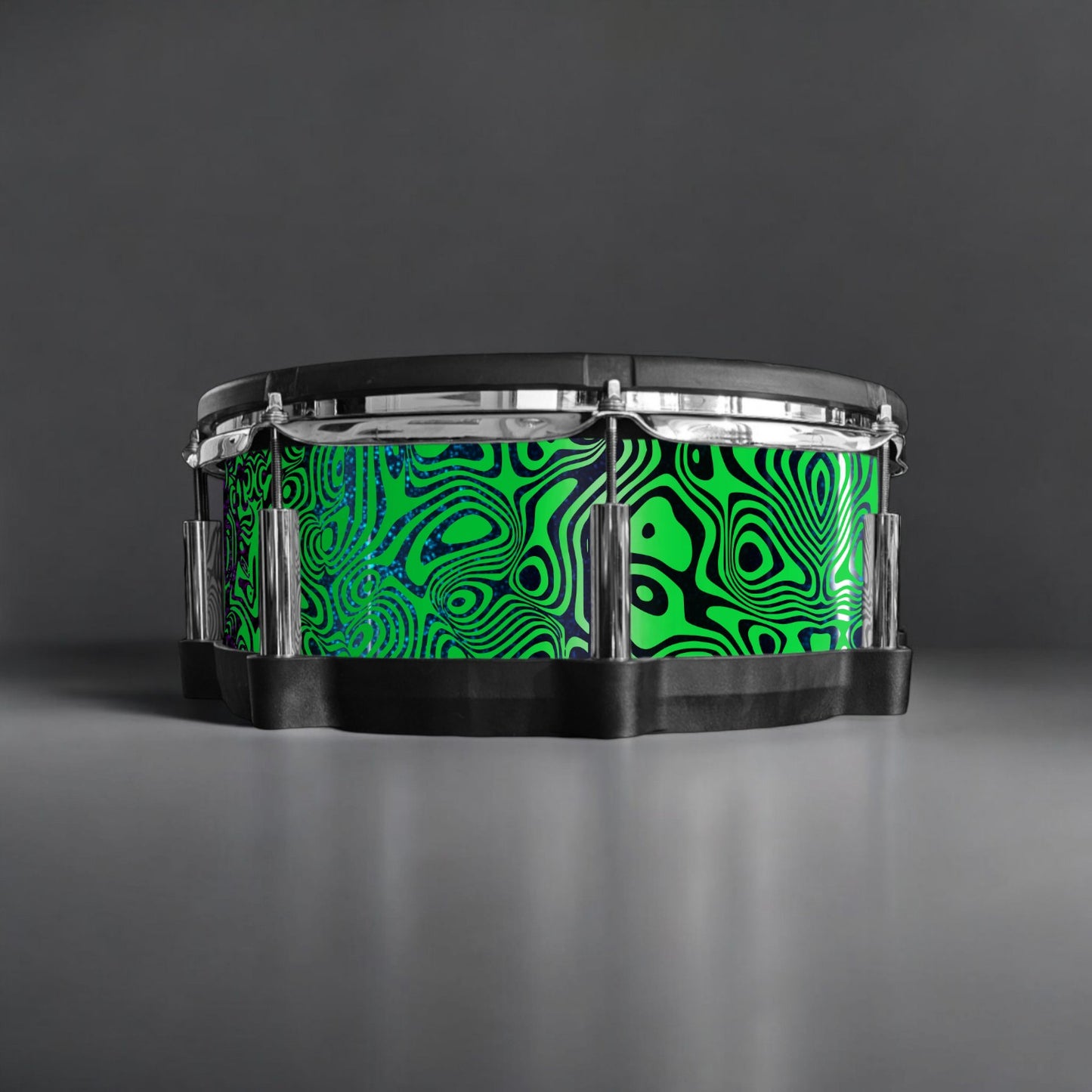 Psychedelic Swirl Drum Wrap