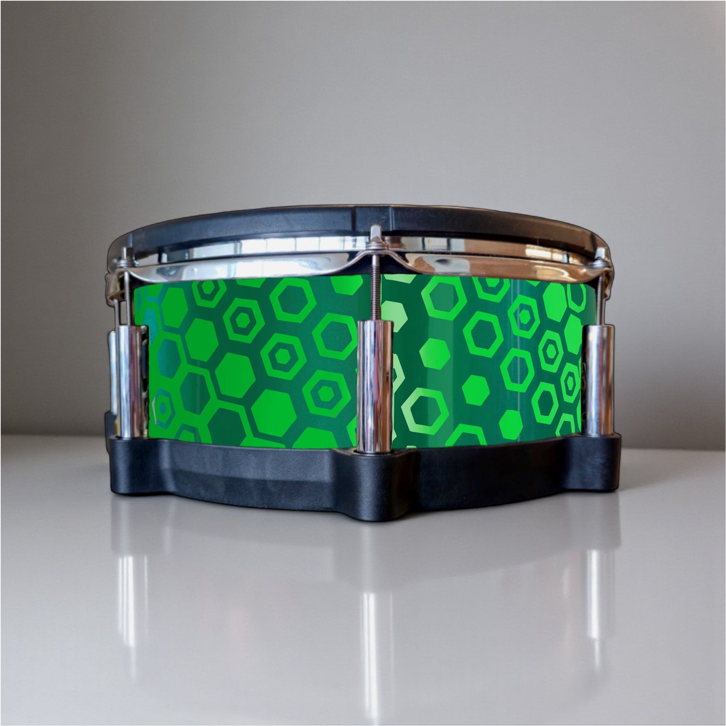 Hexagonal Fade Drum Wrap