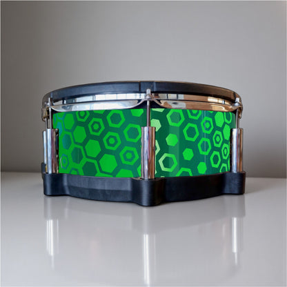 Hexagonal Fade Drum Wrap