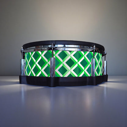 3D Tile Drum Wrap (White Base)