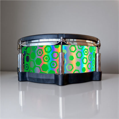 Hexagonal Fade Drum Wrap