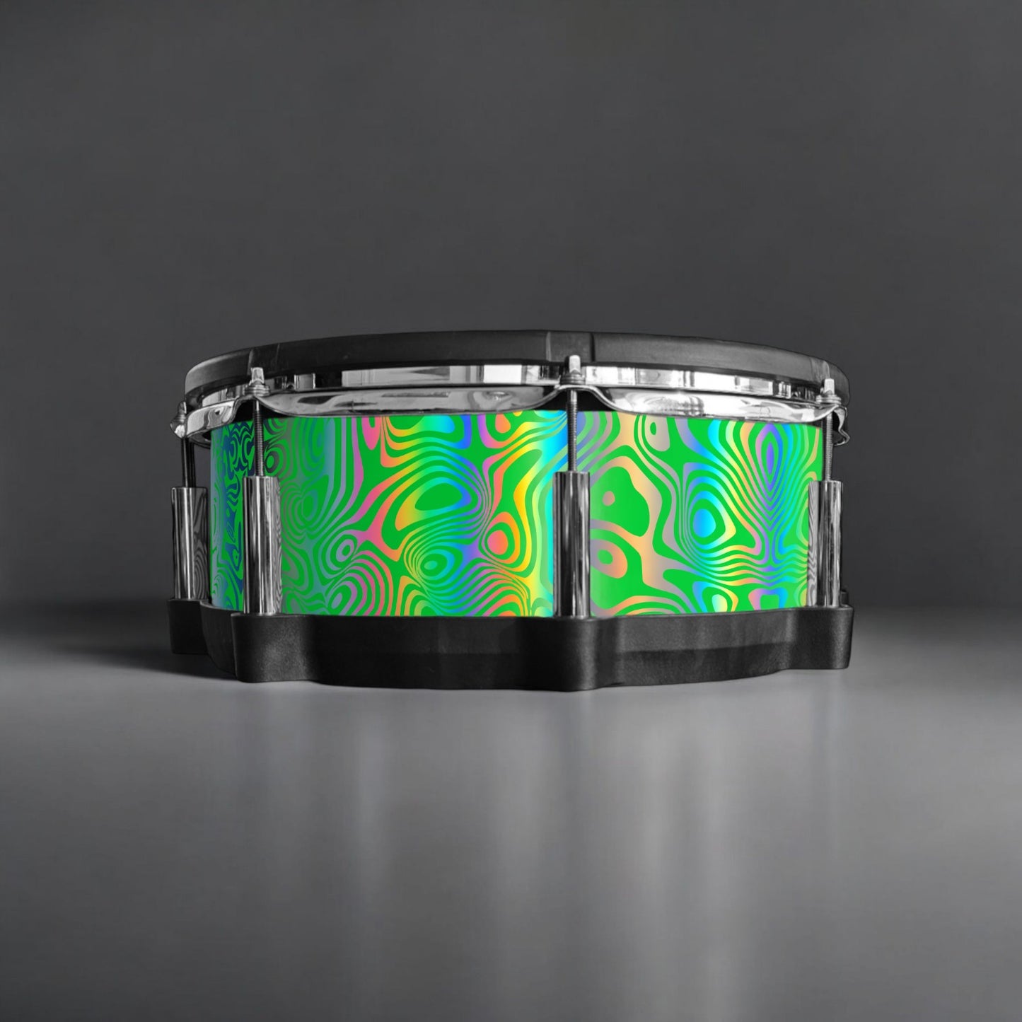 Psychedelic Swirl Drum Wrap