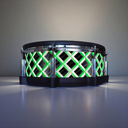 3D Tile Drum Wrap (White Base)