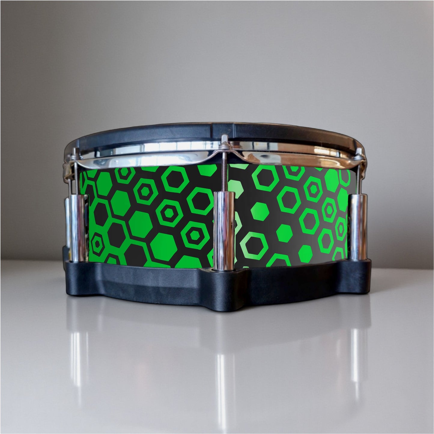 Hexagonal Fade Drum Wrap