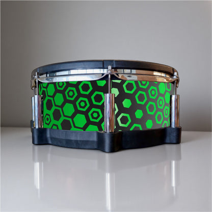 Hexagonal Fade Drum Wrap