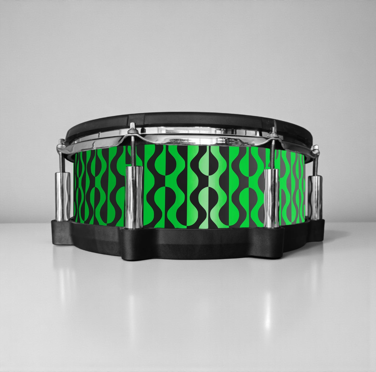 Negative Circles Drum Wrap