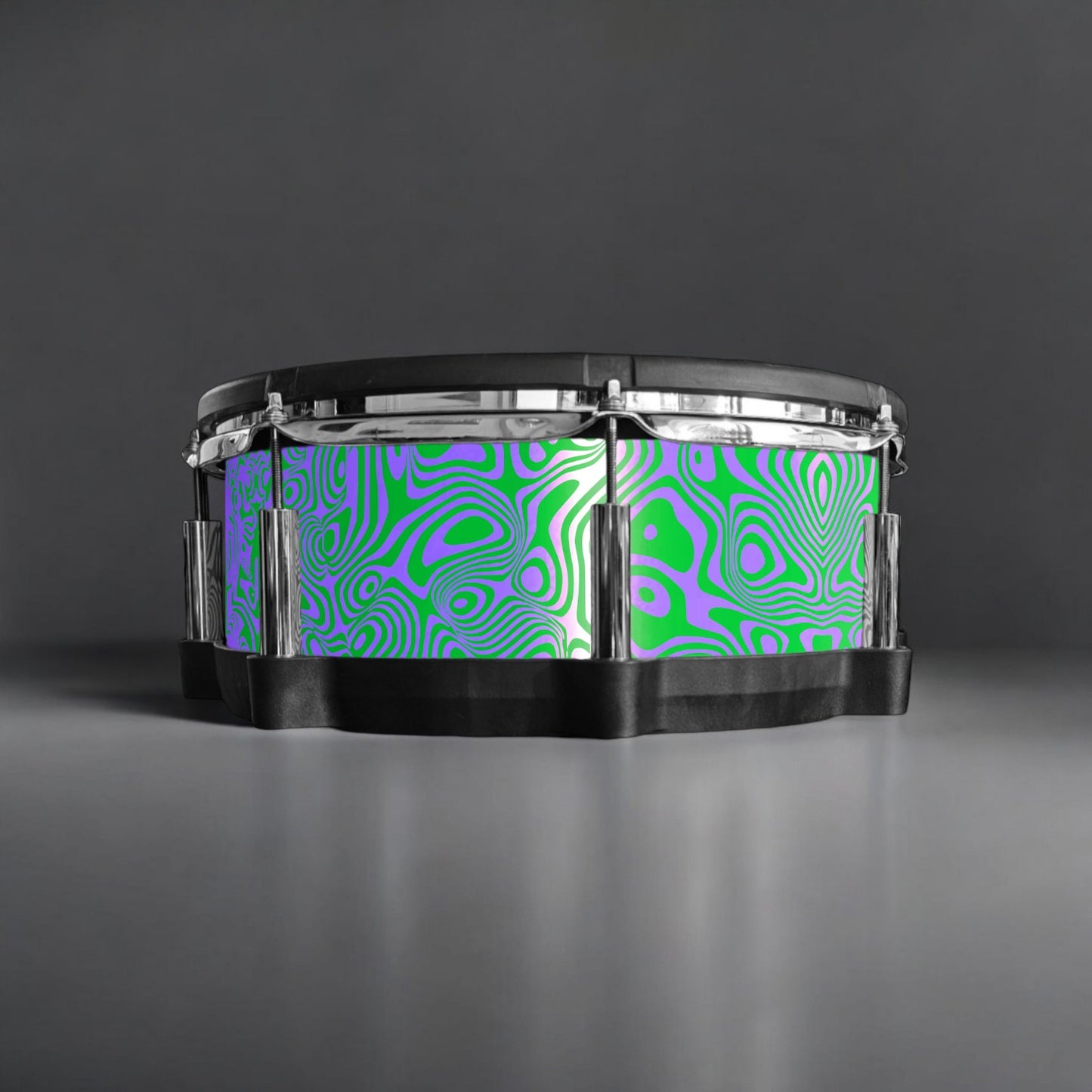 Psychedelic Swirl Drum Wrap