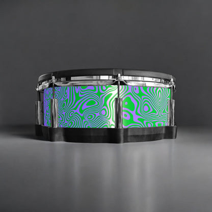 Psychedelic Swirl Drum Wrap