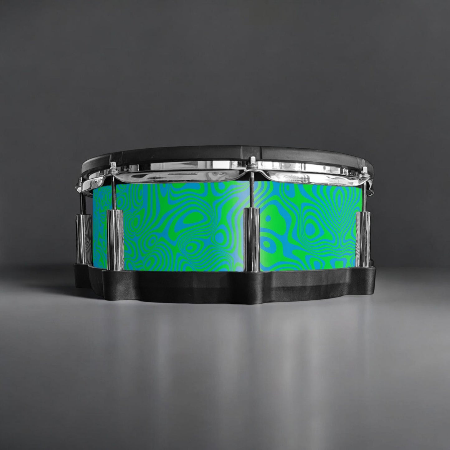 Psychedelic Swirl Drum Wrap