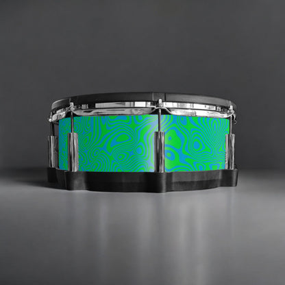 Psychedelic Swirl Drum Wrap