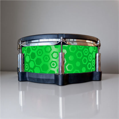Hexagonal Fade Drum Wrap