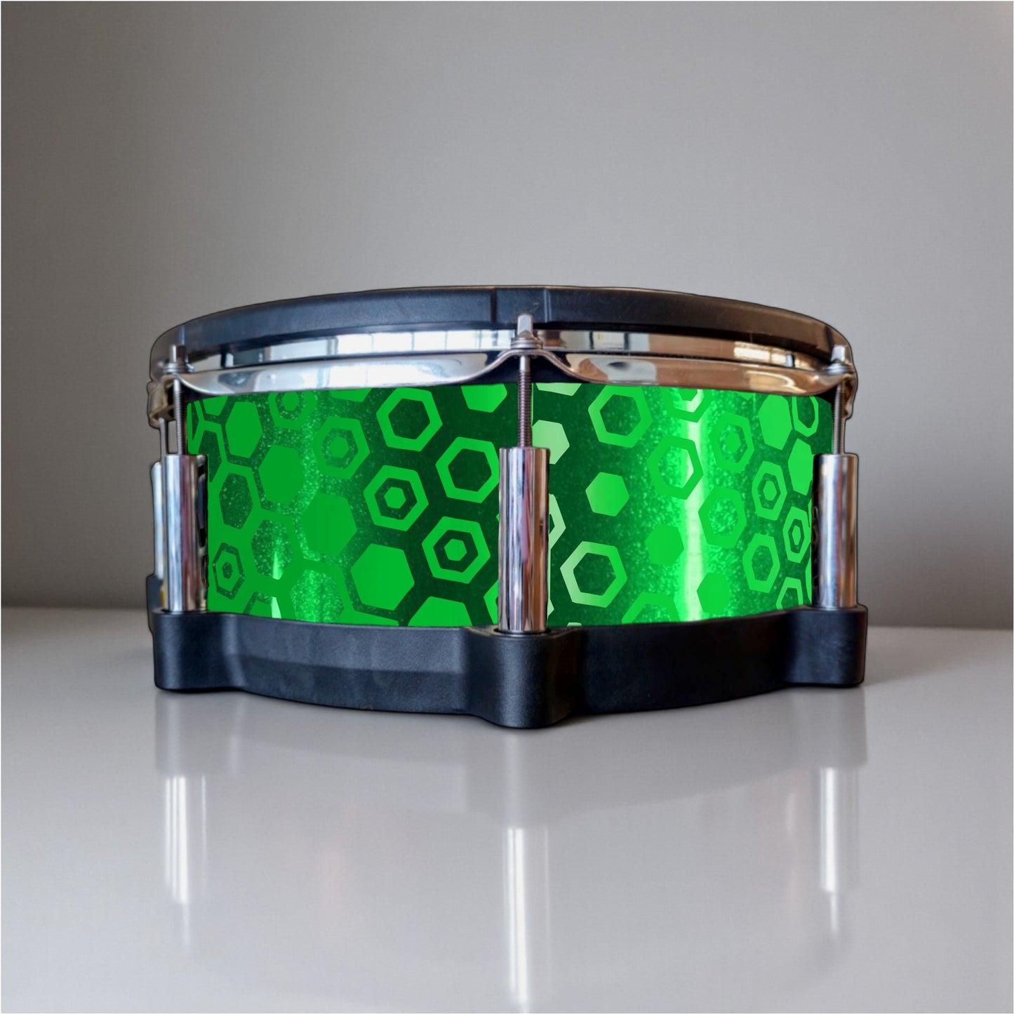 Hexagonal Fade Drum Wrap