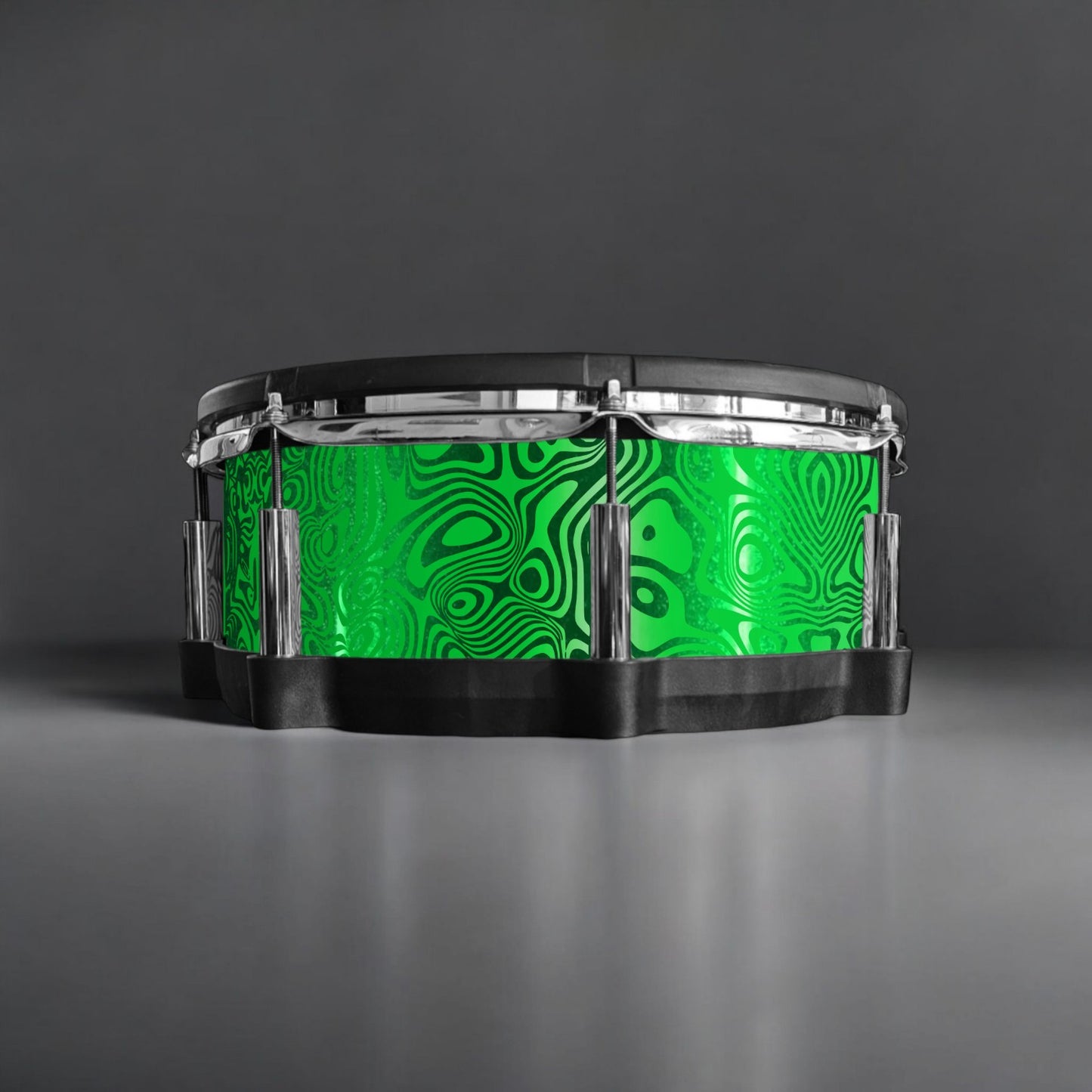 Psychedelic Swirl Drum Wrap