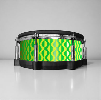 Negative Circles Drum Wrap