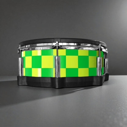 Checkerboard Drum Wrap