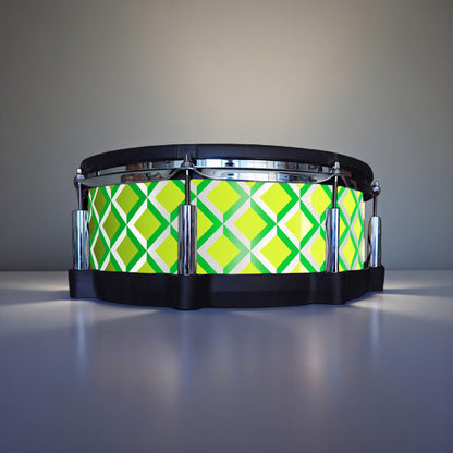 3D Tile Drum Wrap (White Base)