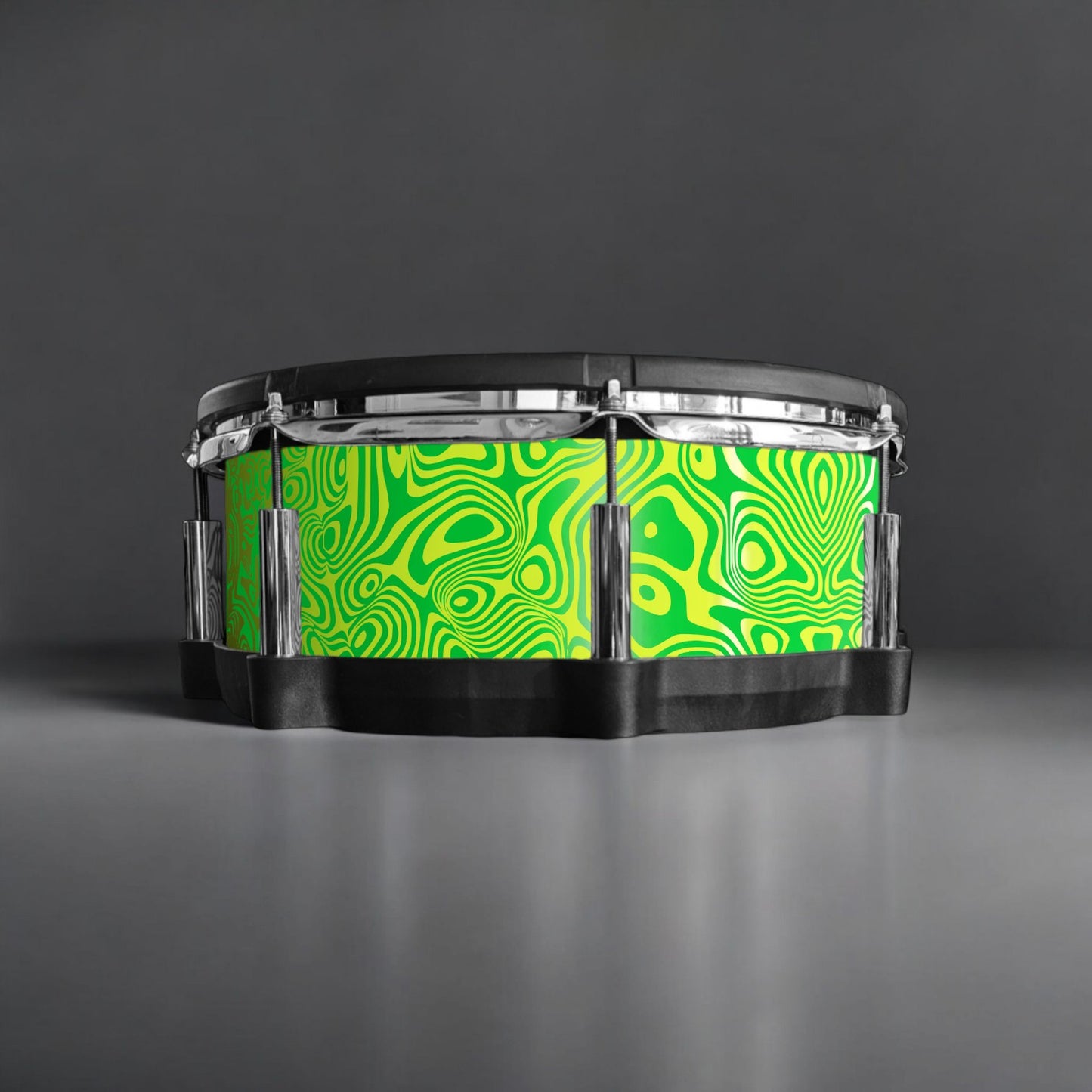 Psychedelic Swirl Drum Wrap