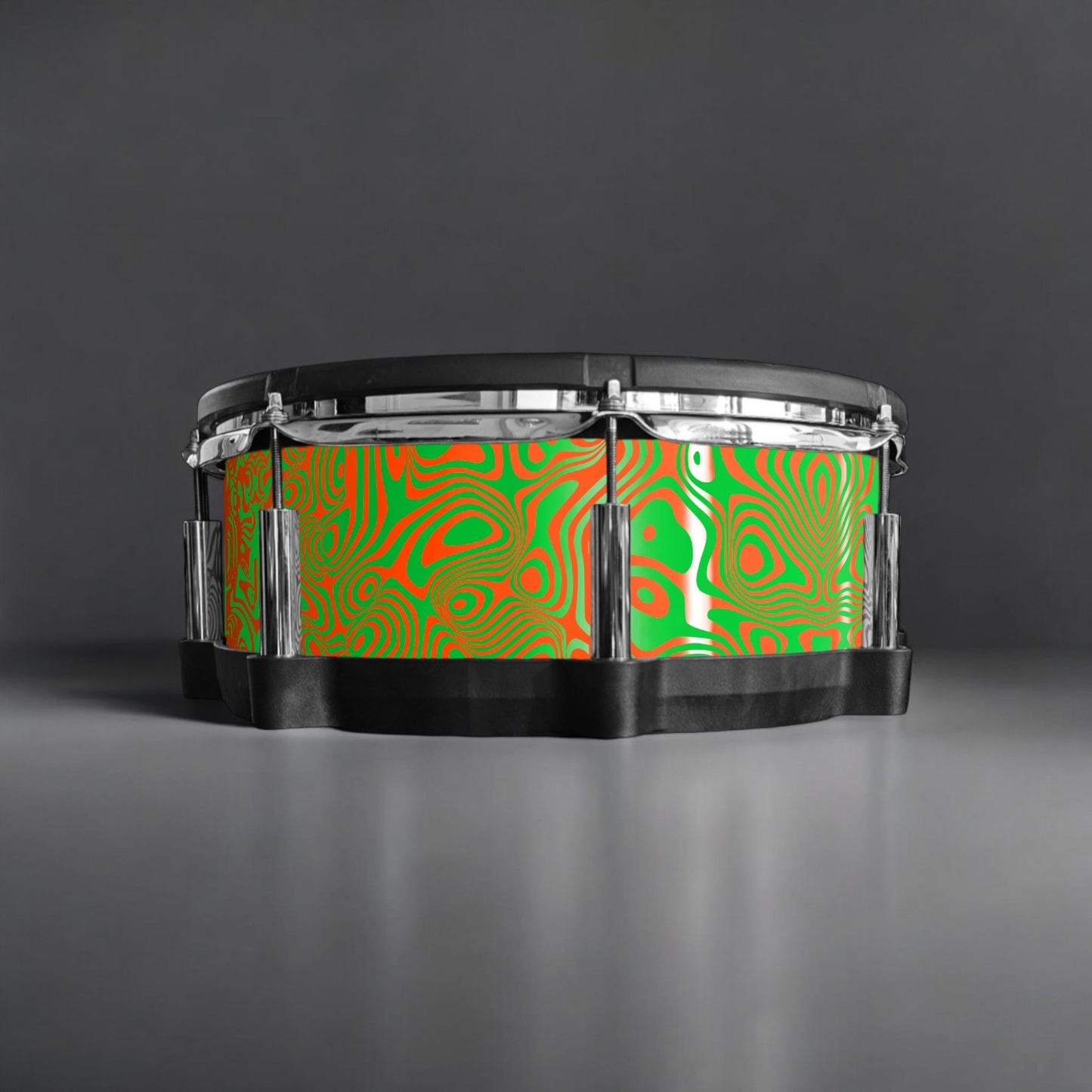 Psychedelic Swirl Drum Wrap