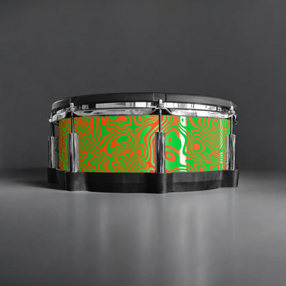 Psychedelic Swirl Drum Wrap