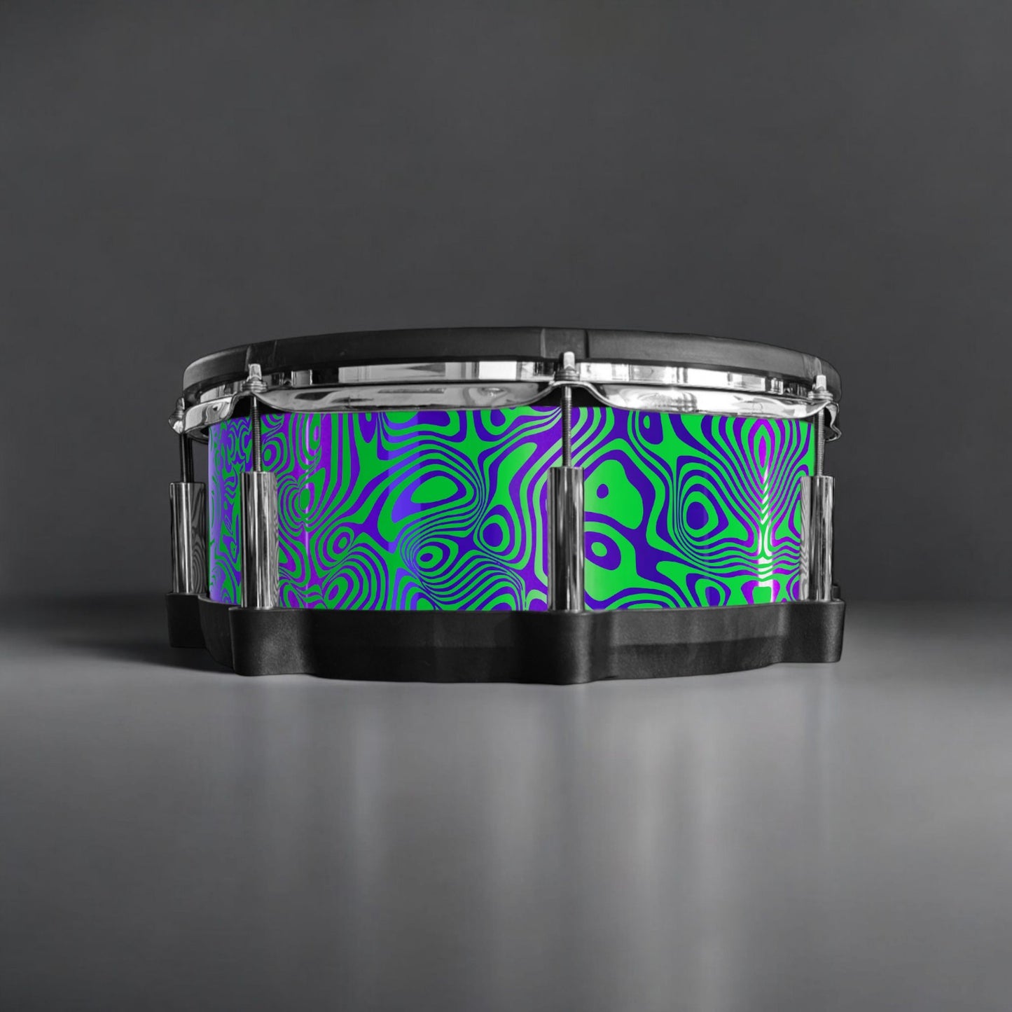 Psychedelic Swirl Drum Wrap