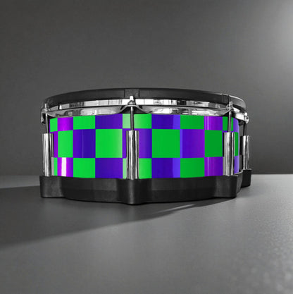 Checkerboard Drum Wrap