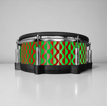 Negative Circles Drum Wrap