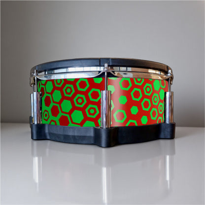 Hexagonal Fade Drum Wrap