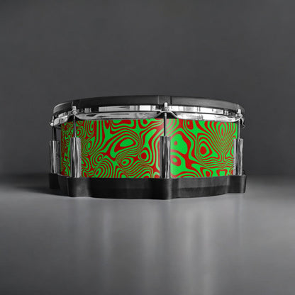 Psychedelic Swirl Drum Wrap