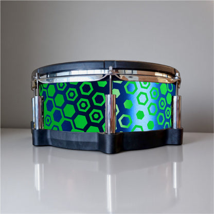Hexagonal Fade Drum Wrap