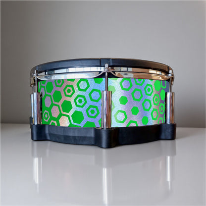 Hexagonal Fade Drum Wrap