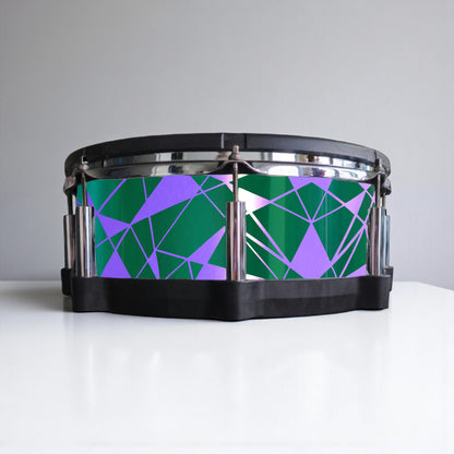 Geoscape Drum Wrap