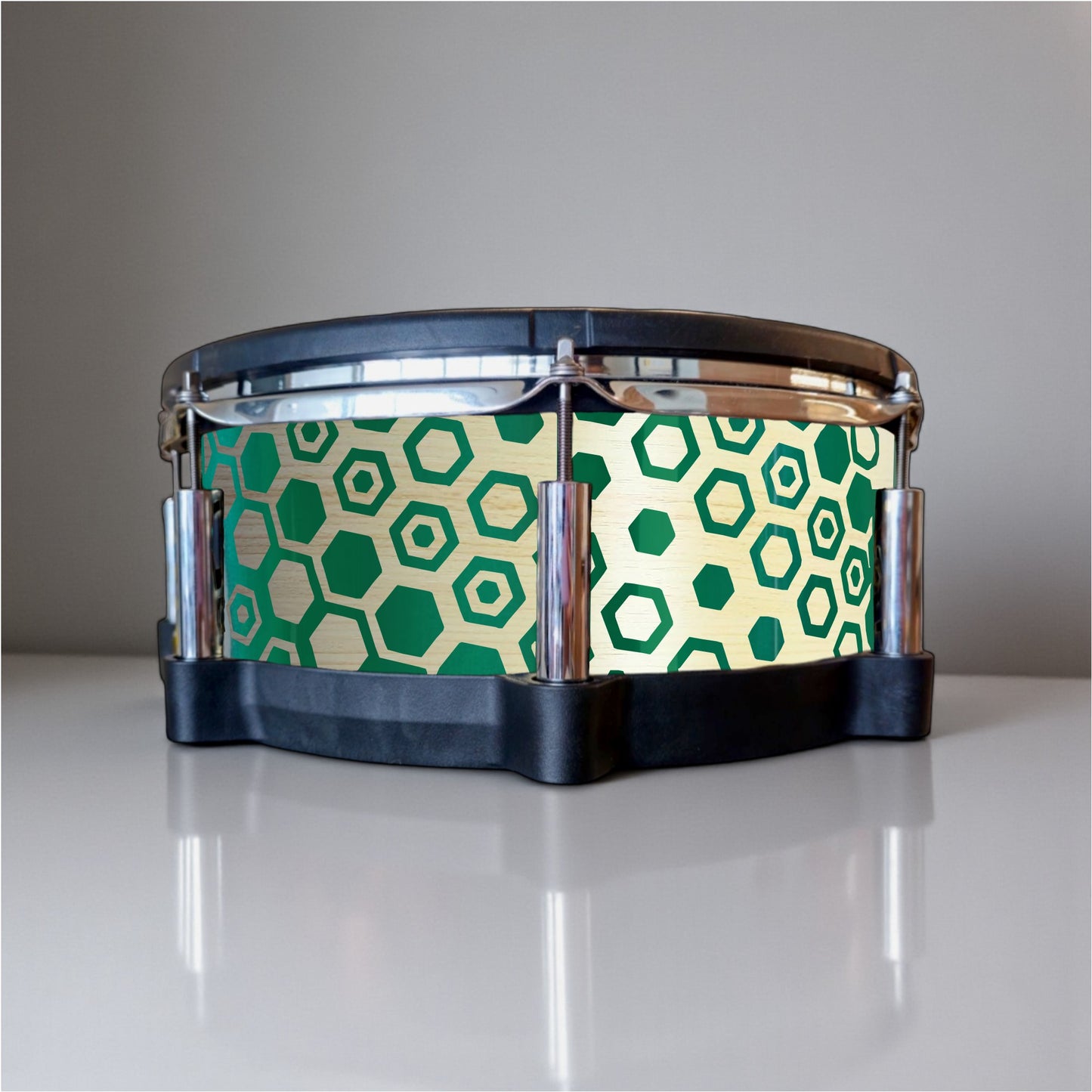 Hexagonal Fade Drum Wrap