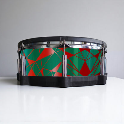 Geoscape Drum Wrap