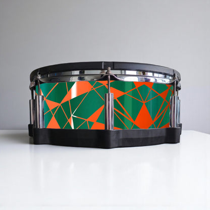 Geoscape Drum Wrap