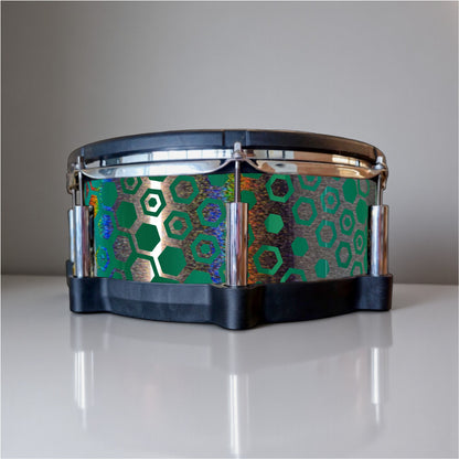 Hexagonal Fade Drum Wrap