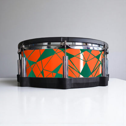 Geoscape Drum Wrap