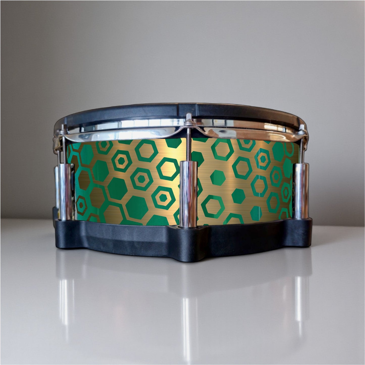 Hexagonal Fade Drum Wrap